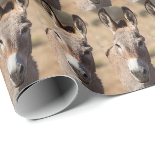 Donkey Face Wrapping Paper