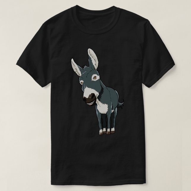 Donkey Funny T-Shirt (Design Front)