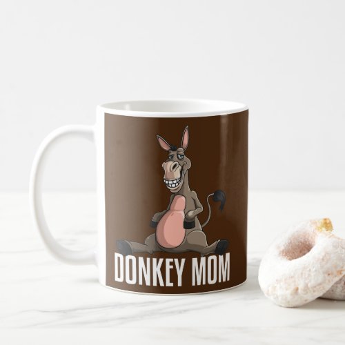Donkey Gift For Mom Women Donkey Jacks Foals Coffee Mug