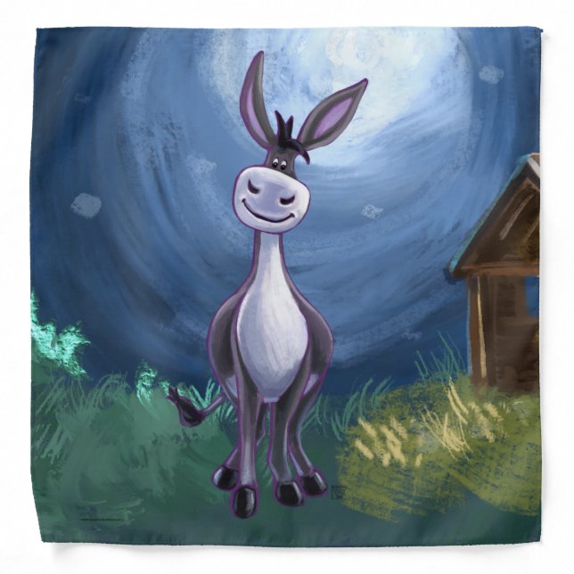 Donkey Gifts & Accessories Bandana (Front)