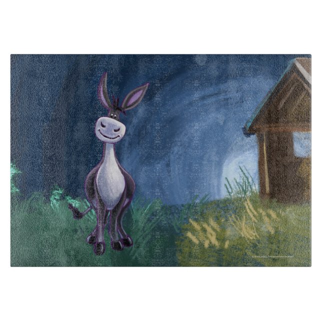 Donkey Gifts & Accessories Cutting Board (Front)