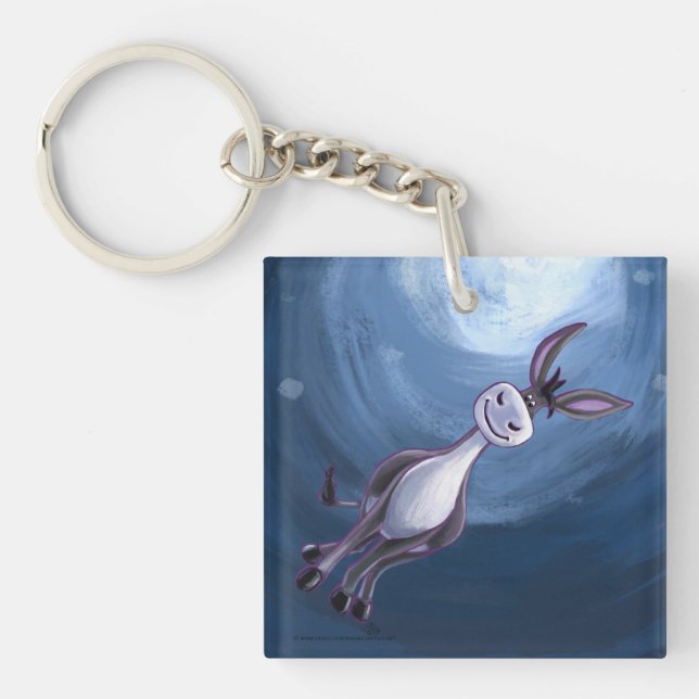 Donkey Gifts & Accessories Keychain (Front)