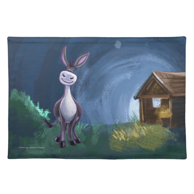 Donkey Gifts & Accessories Placemat (Front)