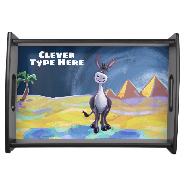 Donkey Gifts & Accessories Serving Tray (Front)