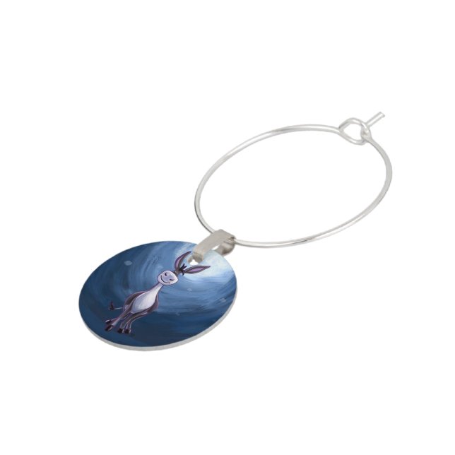 Donkey Gifts & Accessories Wine Charm (Side)