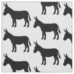 Donkey in Silhouette Fabric