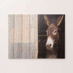 Donkey In Stable | Farm Animals Jigsaw Puzzle