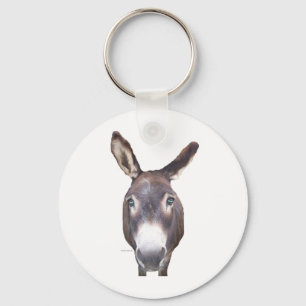 Donkey In Your Face Keychain