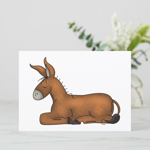 Donkey Invitations