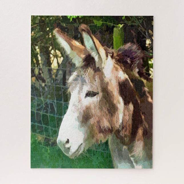 DONKEY  JIGSAW PUZZLE (Vertical)
