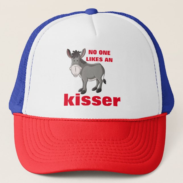 Donkey Kisser Trucker Hat (Front)