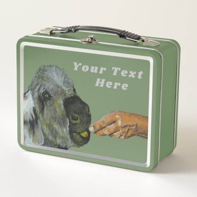 Donkey Lunch Box - Optional Personalization (Front)