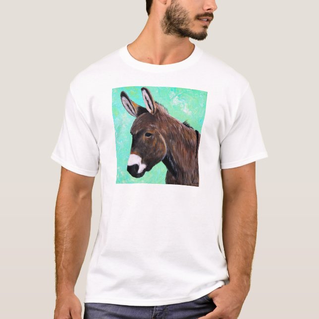 Donkey Painting T-Shirt (Front)