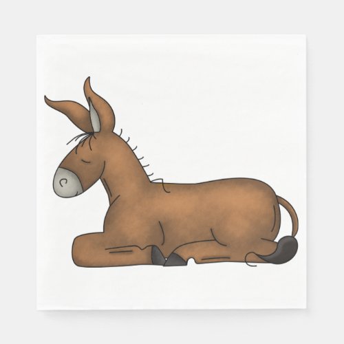 Donkey Paper Napkins