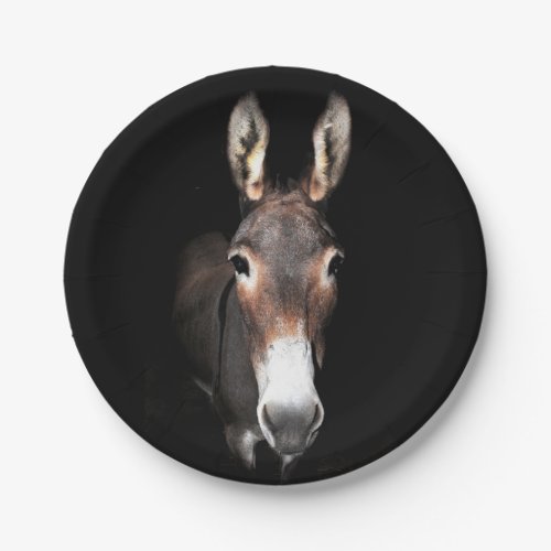 Donkey Paper Plates