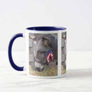 "Donkey Patriotism" Mug