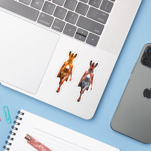 DONKEY PEOPLE STICKER