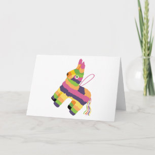 Donkey Pinata Card
