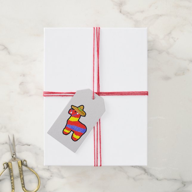 Donkey Pinata!  Gift Tags (With Twine)