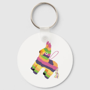 Donkey Pinata Keychain