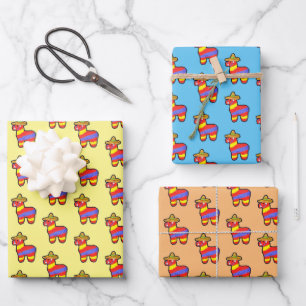 Donkey Pinata!  Wrapping Paper Sheets