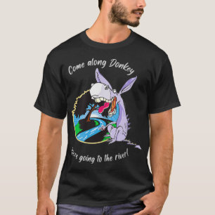 Donkey Poker TeasHoldEm Poker Vegas DonkeyRiver T-Shirt