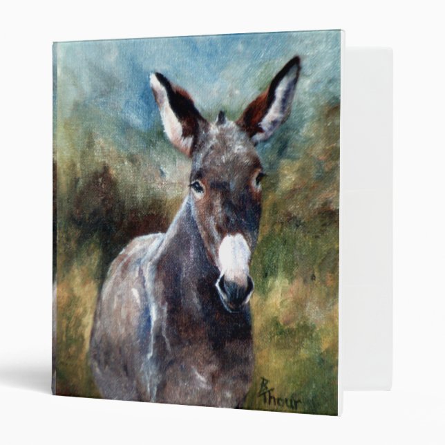 Donkey Portrait Binder (Front/Inside)