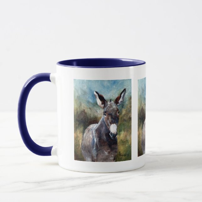 Donkey Portrait Mug (Left)