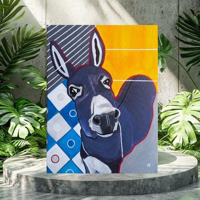 Donkey Punch Painting by Alfred Fox Canvas Print (Creator Uploaded)