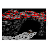 donkey rowing into cave (Front Horizontal)