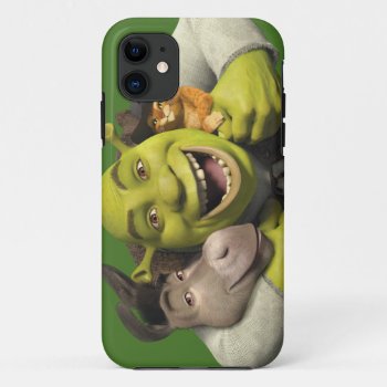 Donkey  Shrek  And Puss In Boots Iphone 11 Case by ShrekStore at Zazzle