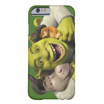 Donkey  Shrek  And Puss In Boots Barely There Iphone 6 Case by ShrekStore at Zazzle