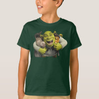 Donkey, Shrek, And Puss In Boots T-Shirt