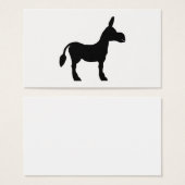 Donkey Silhouette (Front & Back)