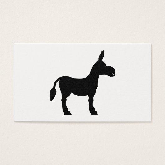 Donkey Silhouette (Front)