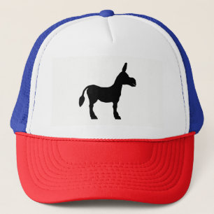 Donkey Silhouette Trucker Hat