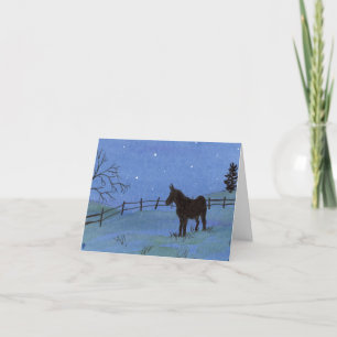 Donkey Thank You Card