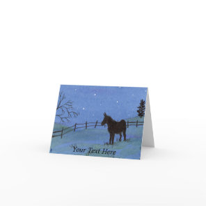 Donkey Thank You Card