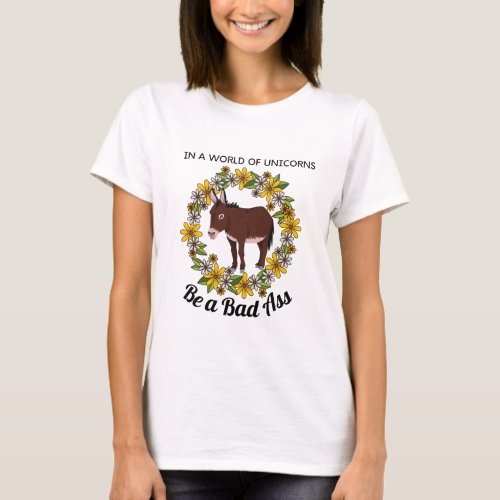 Donkey Themed t_shirt For donkey lovers T_Shirt