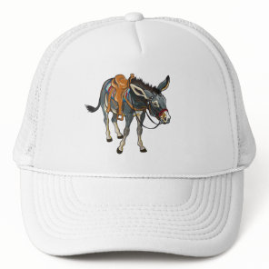donkey trucker hat