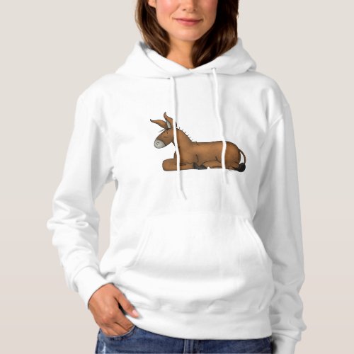 Donkey Womens Hoodie