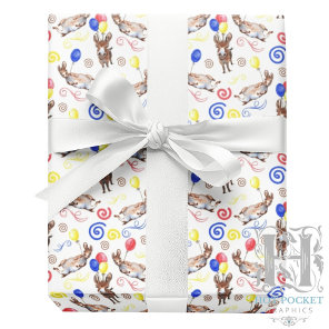 Donkey Wrapping Paper