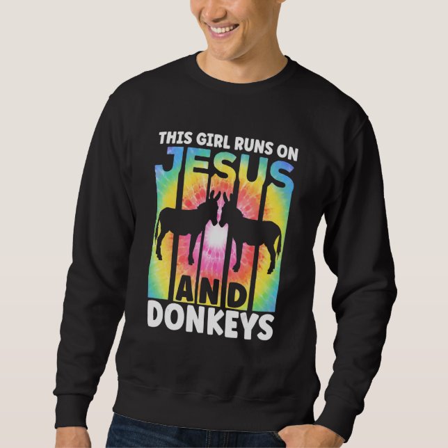 Donkeys Apparel for Donkey Lover Accessories for G Sweatshirt (Front)