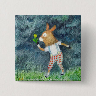Donkey's Badge Pinback Button