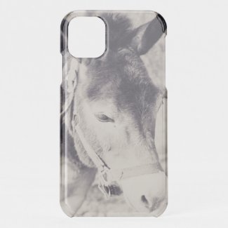 Donkey's head 001 iPhone 11 case