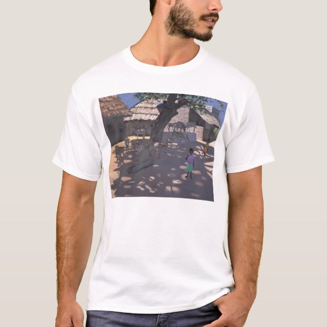 Donkeys Lamu Kenya 1995 T-Shirt (Front)