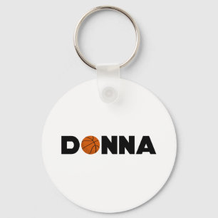 Donna Basketball Keychain