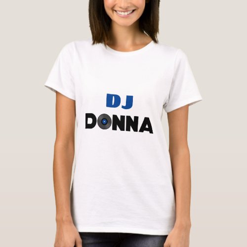 Donna DJ T_Shirt