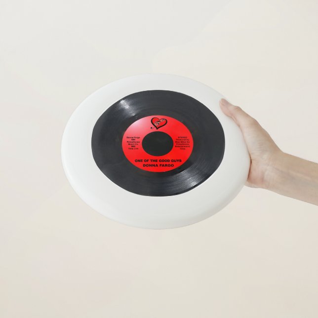 Donna Fargo Wham-O Ultimate Frisbee 45 rpm record (In Hand)