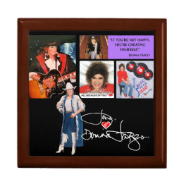 Donna Fargo Wooden Keepsake Box